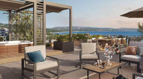 Programme immobilier neuf SABBIA DI MAR - Cavalaire-sur-Mer vivre à deux pas de la mer et du centre-ville (83240) - Référence : 16410