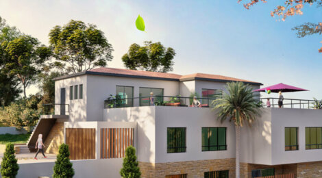 Programme immobilier neuf L'ECRIN DES RAMIAS - Caveirac : 4 logements neufs T4 avec jardins et terrasses dans le quartier des Ramias (30820) - Référence : 11677