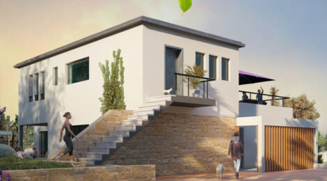 Programme immobilier neuf L'ECRIN DES RAMIAS - Caveirac : 4 logements neufs T4 avec jardins et terrasses dans le quartier des Ramias (30820) - Référence : 11677