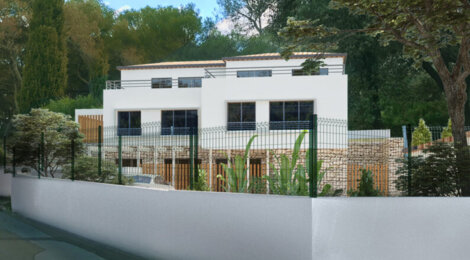 Programme immobilier neuf L'ECRIN DES RAMIAS - Caveirac : 4 logements neufs T4 avec jardins et terrasses dans le quartier des Ramias (30820) - Référence : 11677