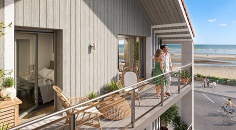 Programme immobilier neuf L'ORÉE DE LA BAIE - Cayeux-sur-Mer, douceur de vivre au bord de la Manche (80410) - Référence : 17951