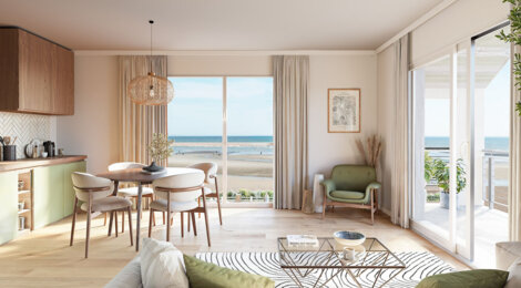 Programme immobilier neuf L'ORÉE DE LA BAIE - Cayeux-sur-Mer, douceur de vivre au bord de la Manche (80410) - Référence : 17951