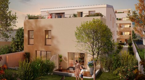 Programme immobilier neuf PICTY - Cenon : appartements neufs intimistes près des commerces (33150) - Référence : 14833
