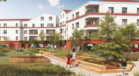Programme immobilier neuf TERRA COTTA - Cenon quartier en renouveau près des commerces (33150) - Référence : 13839