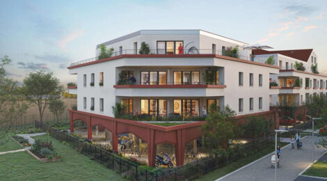 Programme immobilier neuf TERRA COTTA - Cenon quartier en renouveau près des commerces (33150) - Référence : 13839