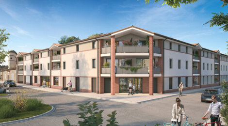 Programme immobilier neuf Cœur Village - Cépet résidence au cœur d’un village aux portes de Toulouse (31620) - Référence : 14856