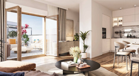 Programme immobilier neuf VIVAREA - Cergy : appartements neufs du studio au 5 pièces à 7 min du RER A (95000) - Référence : 16016