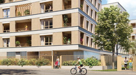 Programme immobilier neuf Sillage (95) - Cergy au coeur du quartier de Sainte-Apolline (95000) - Référence : 16769