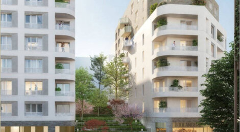 Programme immobilier neuf Le Dahlia - Cergy Pontoise : appartements neufs du 1 au 5 pièces à 4 min du RER A (95000) - Référence : 8393