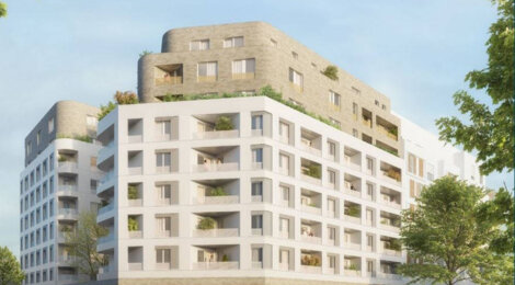 Programme immobilier neuf Le Dahlia - Cergy Pontoise : appartements neufs du 1 au 5 pièces à 4 min du RER A (95000) - Référence : 8393