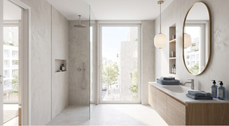 Programme immobilier neuf Le Dahlia - Cergy Pontoise : appartements neufs du 1 au 5 pièces à 4 min du RER A (95000) - Référence : 8393