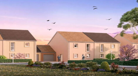 Programme immobilier neuf ECRYN - Cerny : Appartements T3 avec jardins privatifs et espace nuit intimiste proche des établissements scolaires (91590) - Référence : 5108