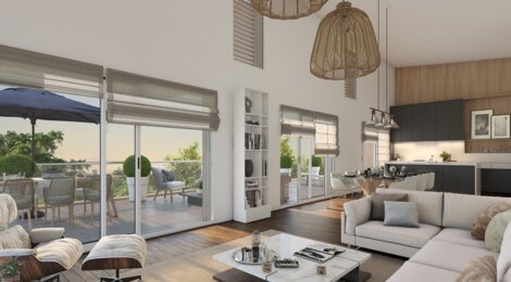 Programme immobilier neuf LE CAPITOLE - Cesson-Sévigné : 20 appartements neufs T2–T6 à 500m du métro B Viasilva (35510) - Référence : 15303