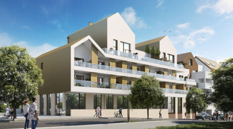 Programme immobilier neuf DORIA - Cesson-Sévigné à deux pas de Rennes (35510) - Référence : 15307
