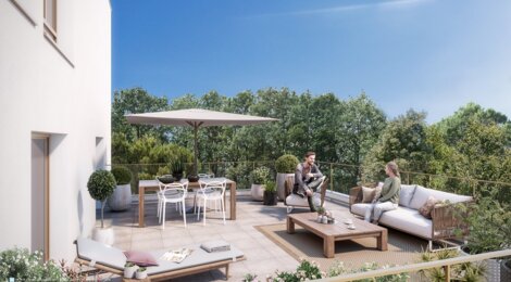 Programme immobilier neuf LE PALATIN - Cesson-Sévigné : appartements neufs T2–T6 à 13 minutes de Rennes (35510) - Référence : 15298