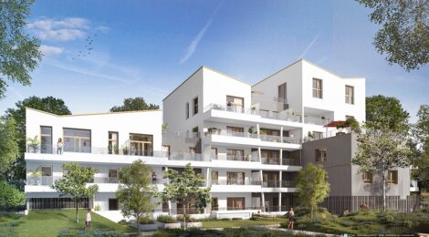 Programme immobilier neuf LE PALATIN - Cesson-Sévigné : appartements neufs T2–T6 à 13 minutes de Rennes (35510) - Référence : 15298