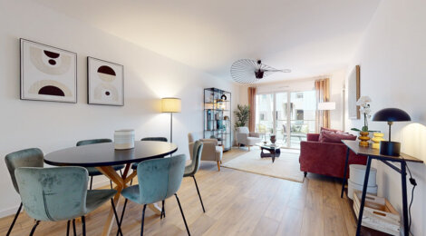 Programme immobilier neuf LE PALATIN - Cesson-Sévigné : appartements neufs T2–T6 à 13 minutes de Rennes (35510) - Référence : 15298