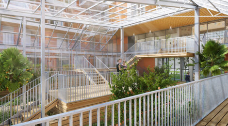 Programme immobilier neuf Happy - Cesson-Sévigné : Appartements T2–T5 avec serre bioclimatique, terrasses filantes et parquet stratifié dans le secteur des Hauts de Sévigné (35510) - Référence : 14444