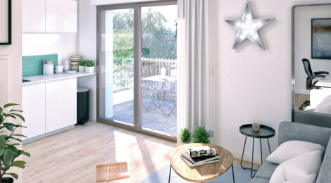Programme immobilier neuf RESIDENCE KER CAMPUS - Cesson-Sévigné résidence étudiante proche Campus Beaulieu (35510) - Référence : 17667