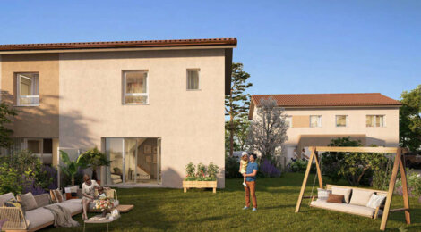 Programme immobilier neuf LES VILLAS SEYSSIA - Cessy à 3 minutes du bus 60 vers Genève (01170) - Référence : 16916