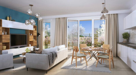 Programme immobilier neuf PASSAGE HORTENSE -  Challans : appartements neufs du studio au 5 pièces en hyper centre (85300) - Référence : 14891