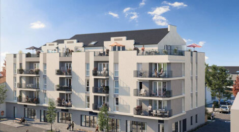 Programme immobilier neuf PASSAGE HORTENSE -  Challans : appartements neufs du studio au 5 pièces en hyper centre (85300) - Référence : 14891