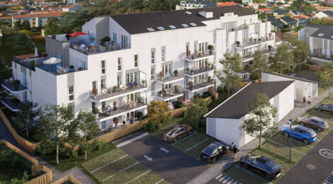 Programme immobilier neuf PASSAGE HORTENSE -  Challans : appartements neufs du studio au 5 pièces en hyper centre (85300) - Référence : 14891