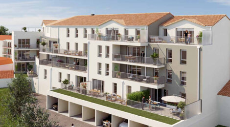 Programme immobilier neuf MAESTRIA - Challans : Appartements T2–T5 avec terrasses, proximité commerces et cœur de ville (85300) - Référence : 14674