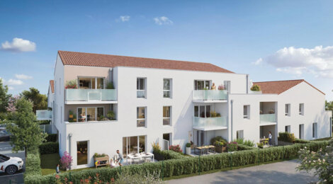 Programme immobilier neuf Aulnéa - Challans centre-ville à proximité de la gare (85300) - Référence : 16464