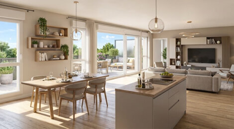 Programme immobilier neuf Les Jardins Bois Soleil - Challans résidence contemporaine proche de la mer (85300) - Référence : 16462