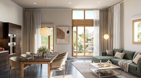 Programme immobilier neuf Rives de Genise 2 - Chalon-sur-Saône résidence neuve sur l’île Saint-Laurent (71100) - Référence : 17843