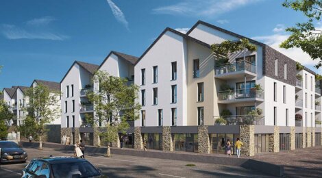 Programme immobilier neuf Les Confluences - Chalonnes-sur-Loire : appartements neufs du 2 au 5 pièces en cœur de ville proche de la Loire (49290) - Référence : 15503