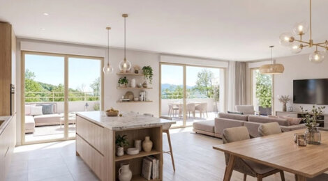 Programme immobilier neuf REFLET DES MONTS - Chambéry appartements lumineux entre Bauges et Chartreuse (73000) - Référence : 17405
