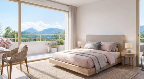 Programme immobilier neuf REFLET DES MONTS - Chambéry appartements lumineux entre Bauges et Chartreuse (73000) - Référence : 17405