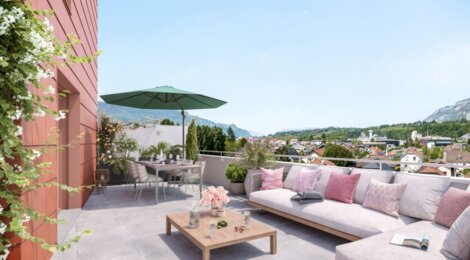 Programme immobilier neuf L'OREE BISSY - Chambéry : appartements neufs du studio au 4 pièces à 7 min en vélo du centre (73000) - Référence : 15434