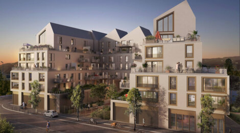 Programme immobilier neuf LES SHEDS - Chambéry : appartements neufs du studio au 5 pièces en écoquartier Vetrotex (73000) - Référence : 15241