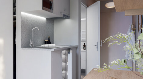 Programme immobilier neuf Éléva - Chambéry  résidence étudiante au milieu des Alpes (73000) - Référence : 16118