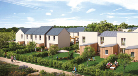 Programme immobilier neuf SIBYLLA - Chambray-lès-Tours maisons neuves au coeur de l’écoquartier de la Guignardière (37170) - Référence : 15333