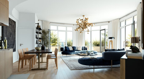 Programme immobilier neuf Le Dôme de Verdun - Champigny-sur-Marne : appartements neufs du studio au 5 pièces à 500m de la ligne 15 (94500) - Référence : 15064