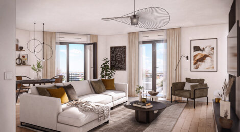 Programme immobilier neuf Le Paris de L'Elégance - Champigny-sur-Marne : appartements neufs du studio au T5 à 350 m de la ligne 15 Paris Express (94500) - Référence : 15927