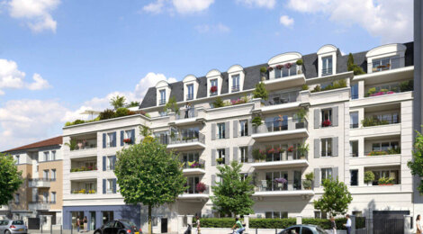 Programme immobilier neuf Villa du Golf - Champigny-sur-Marne : Appartements studio–T5 avec terrasses, double orientation et parking à 200m du parc du Tremblay (94500) - Référence : 6619