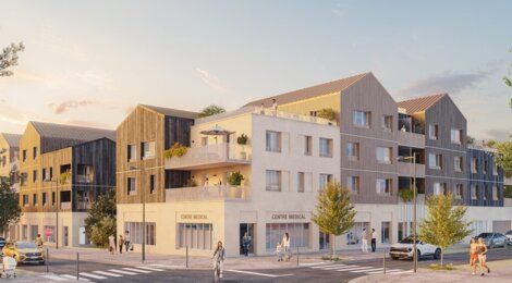 Programme immobilier neuf LE SAULE BLANC - Chantepie quartier Bocage proche de Rennes (35135) - Référence : 15299