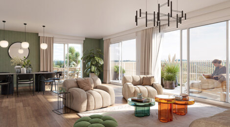 Programme immobilier neuf TERRAZZO - Chantepie quartier des Loges-Logettes proche centre (35135) - Référence : 14029