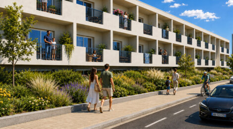 Programme immobilier neuf Le Nova - Chantonnay logements réhabilités à 26 min de La Roche-sur-Yon (85110) - Référence : 18083