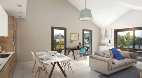 Programme immobilier neuf LE PRE GEORGES - Chapeiry à proximité d’Annecy (74540) - Référence : 13135