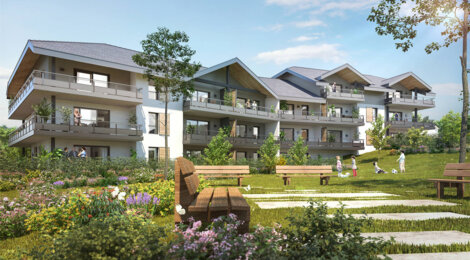 Programme immobilier neuf LE PRE GEORGES - Chapeiry à proximité d’Annecy (74540) - Référence : 13135