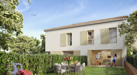 Programme immobilier neuf Les Allées du Chateau - Charly : Appartements T2–T5 et maisons T5–T6 avec jardins, terrasses et luminosité proche du centre-bourg (69390) - Référence : 14311