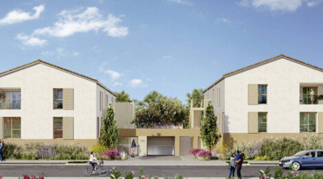 Programme immobilier neuf Les Allées du Chateau - Charly : Appartements T2–T5 et maisons T5–T6 avec jardins, terrasses et luminosité proche du centre-bourg (69390) - Référence : 14311
