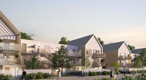 Programme immobilier neuf Perspectives - Chartres : 41 appartements neufs T2–T4 aux portes du centre-ville (28000) - Référence : 14697