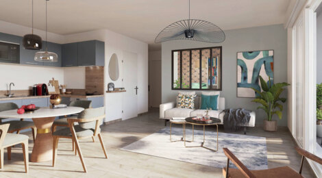 Programme immobilier neuf SCCV Caserne - Les Reflets de L'Eure - Chartres à proximité à pied du centre ville (28000) - Référence : 14700